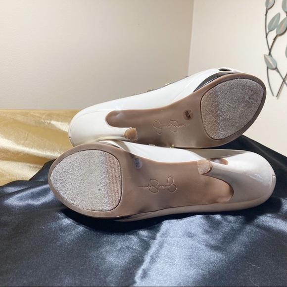💥 Jessica Simpson “Eileen” peep toe pump size 7.5M!! - Picture 7 of 8